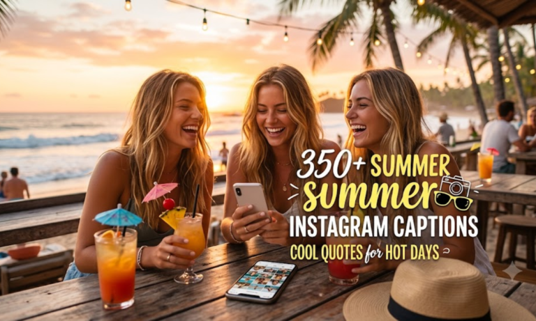 350+ Summer Instagram Captions Cool Quotes for Hot Days