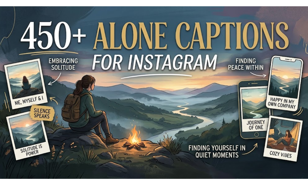 450+ Alone Captions for Instagram