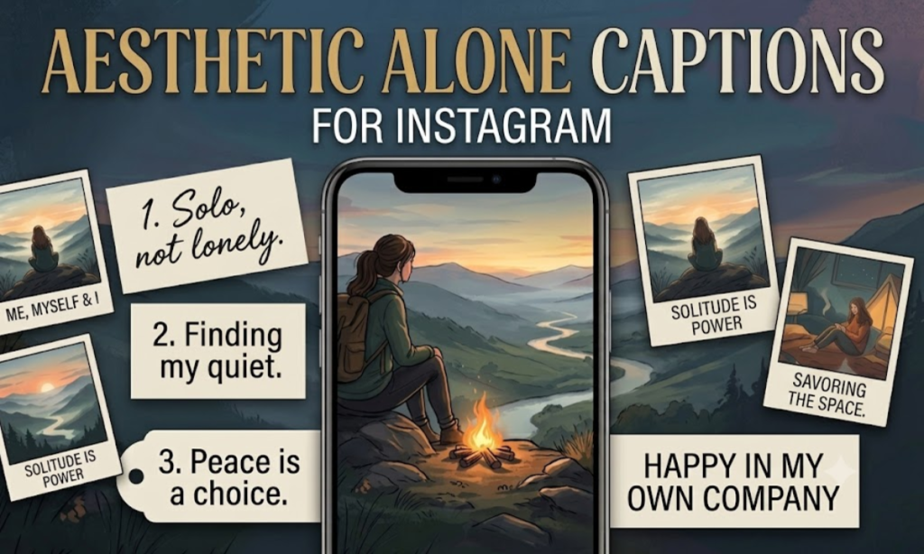 Asthetic Alone Captions for Instagram