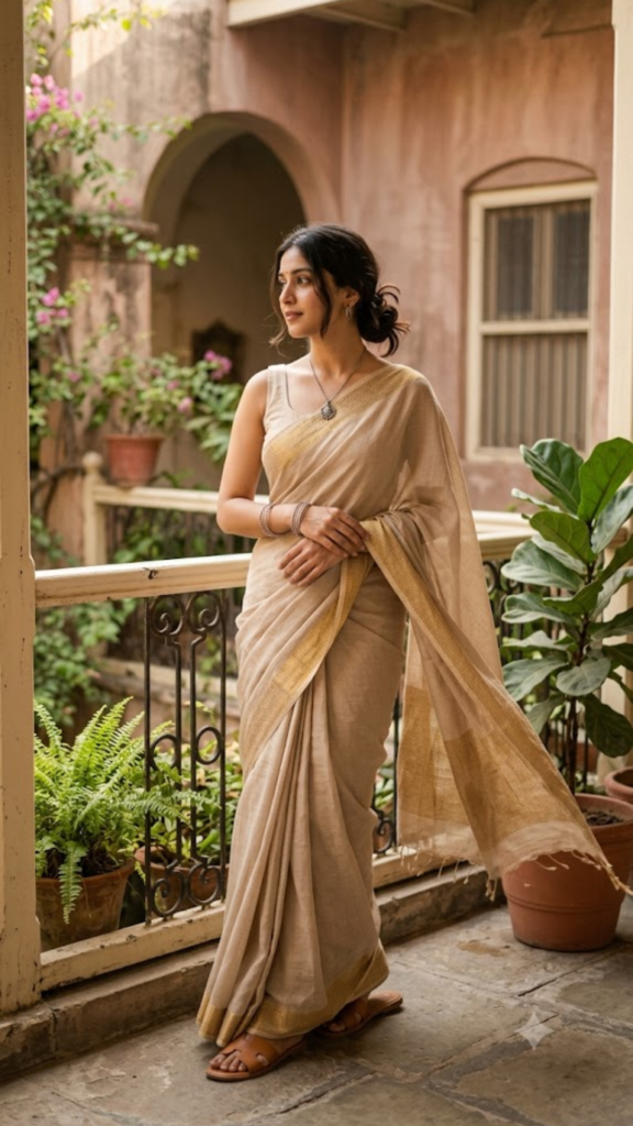 Asthetic Saree Caption for Instagram in Hindi