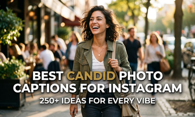 Best Candid Photo Captions for Instagram