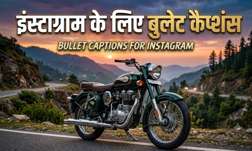 Bullet Captions for Instagram in Hindi