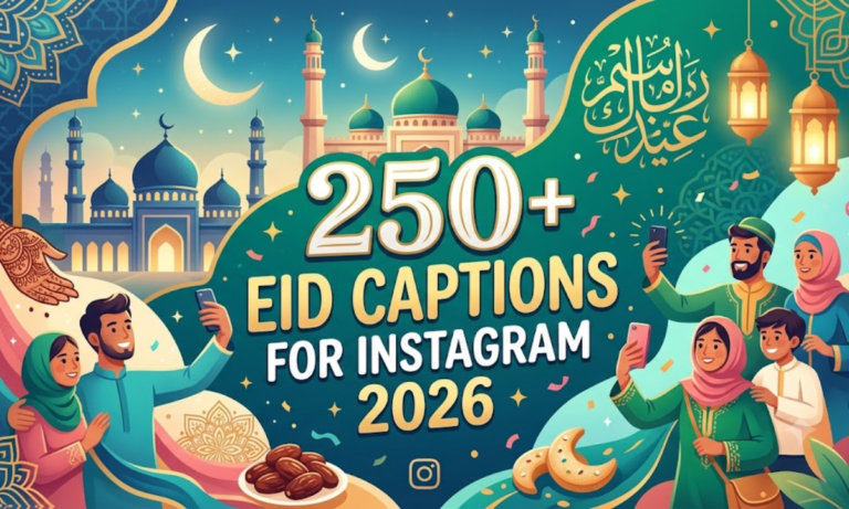 Eid Captions for Instagram 2026