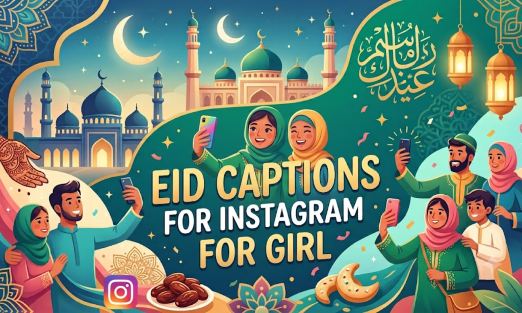 Eid Captions for Instagram for Girl