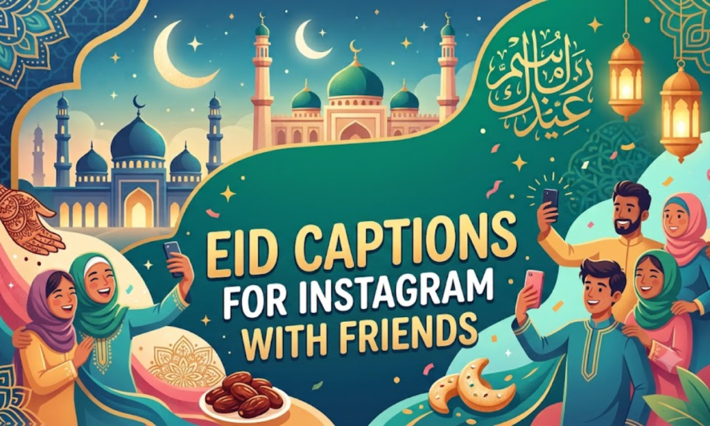 Eid Captions for Instagram with Friends