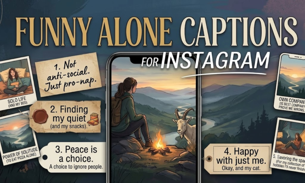 Funny Alone Captions for Instagram