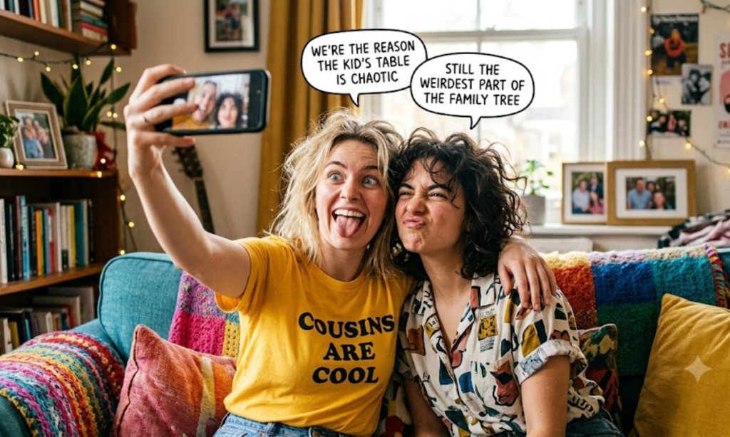 Funny Cousin Captions for Instagram