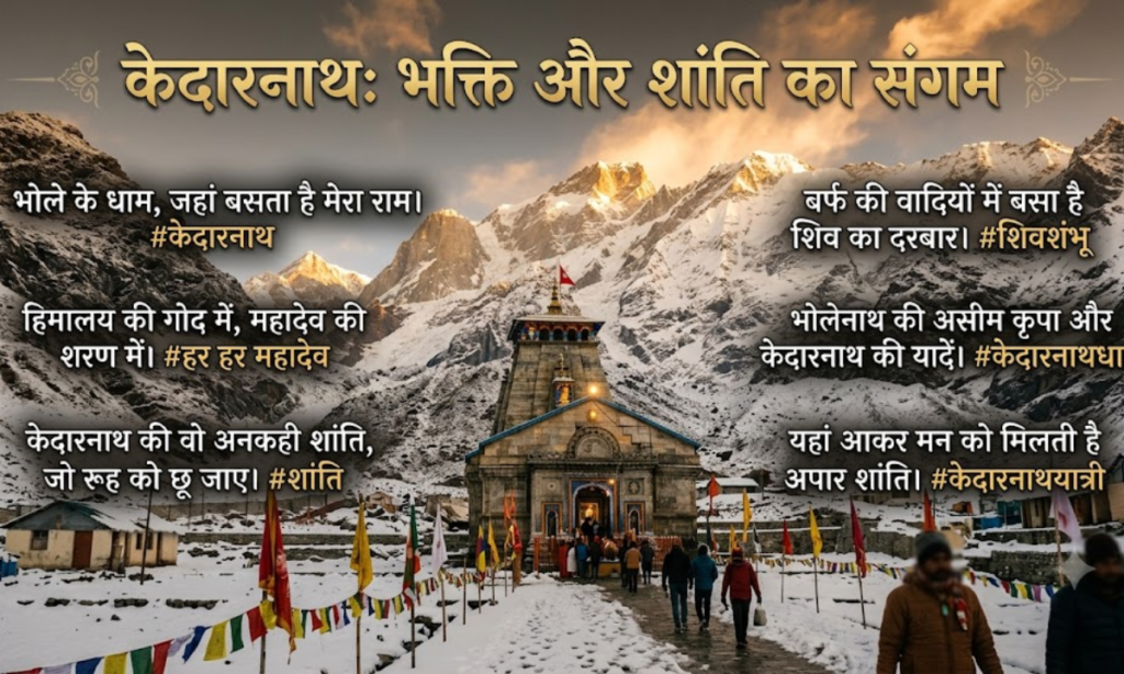 Kedarnath Captions in Hindi