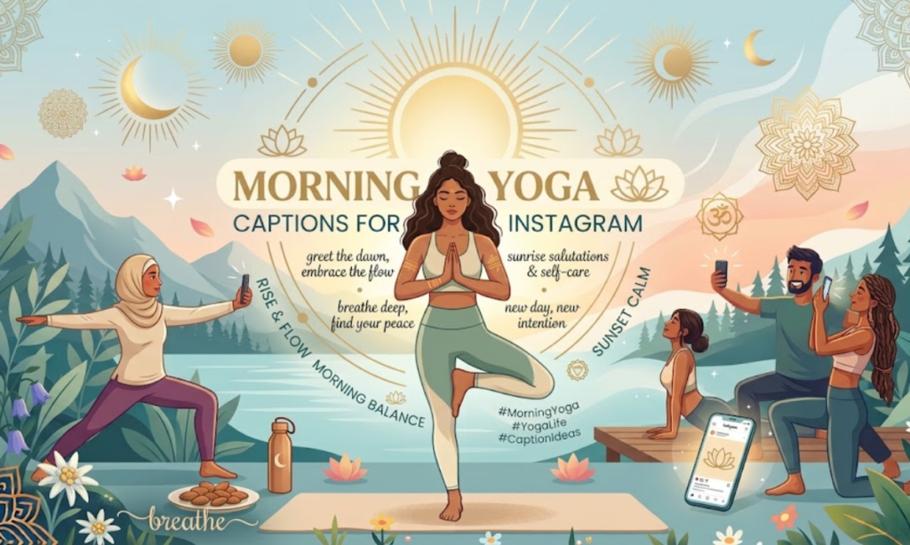 Morning Yoga Captions for Instagram