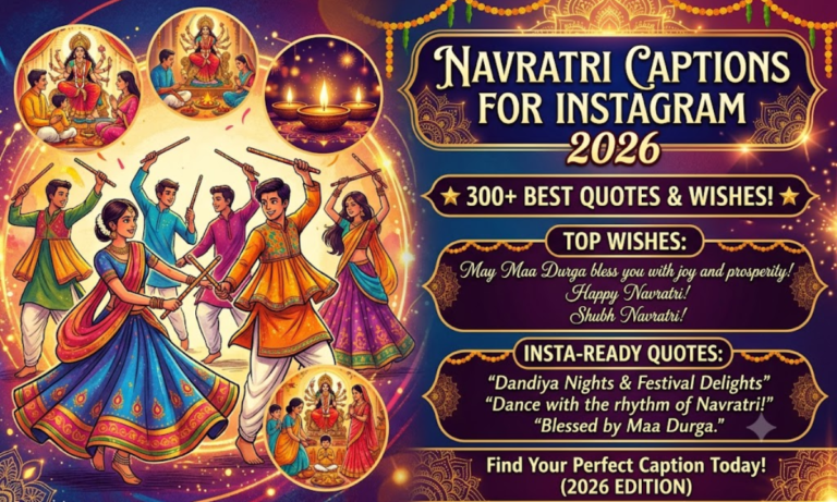 Navratri Captions for Instagram
