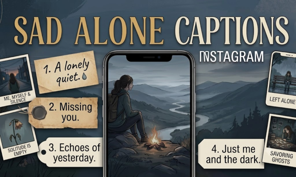 Sad Alone Captions for Instagram