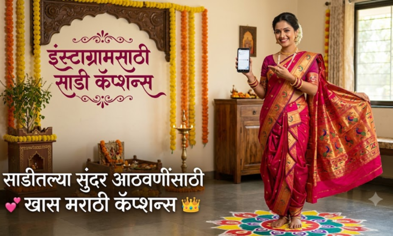 Saree Captions for Instagram