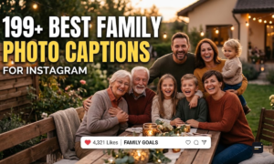 199+ Best Family Photo Captions for Instagram