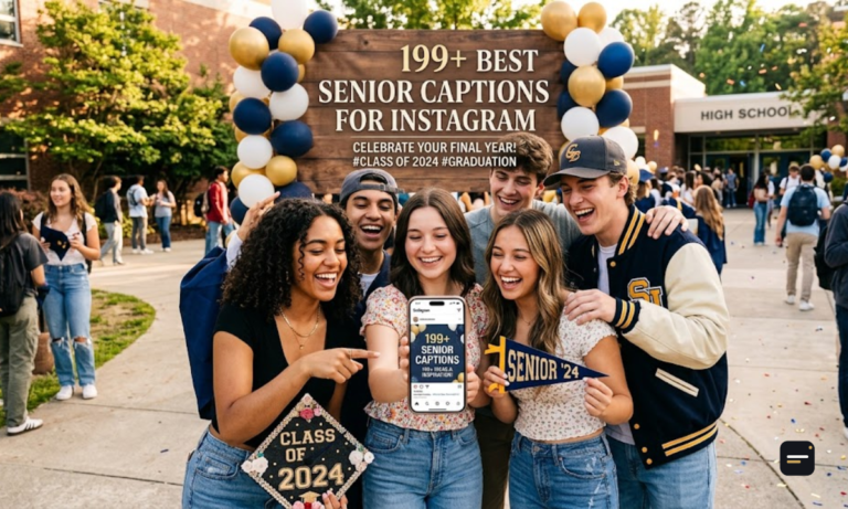 199+ Best Senior Captions for Instagram Funny, Cute, Inspirational & Aesthetic