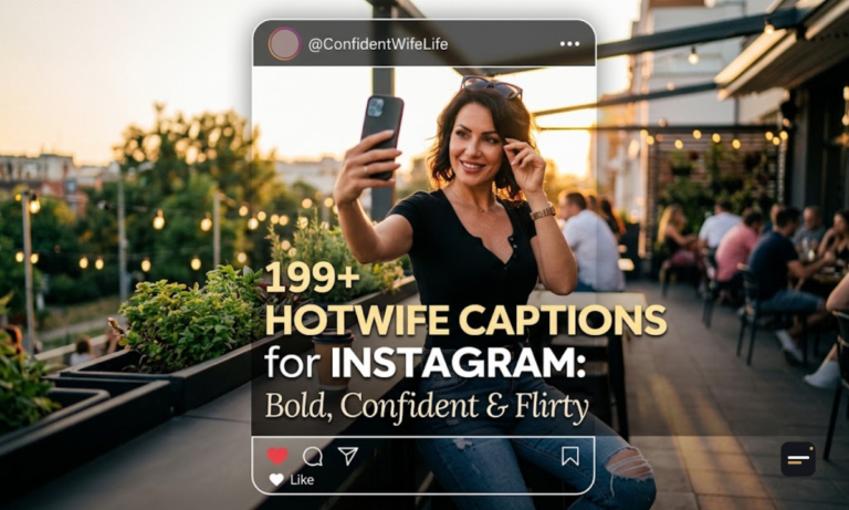 199+ Hotwife Captions for Instagram Bold, Confident & Flirty