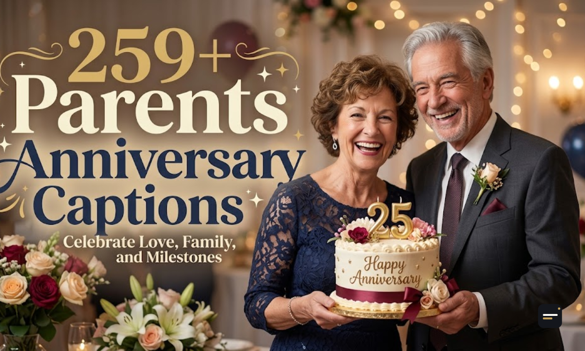 259+ Parents Anniversary Captions