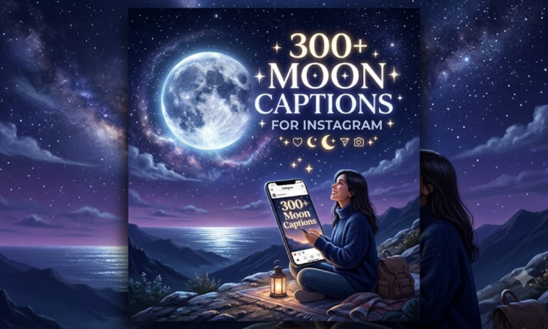 300+ Moon Captions for Instagram