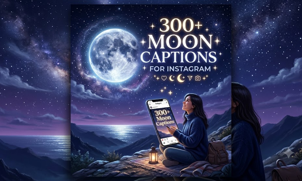 300+ Moon Captions for Instagram