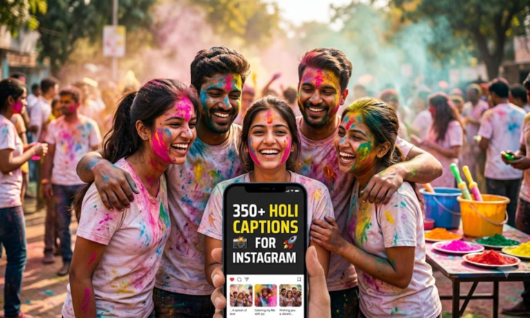350+ Holi Captions for Instagram