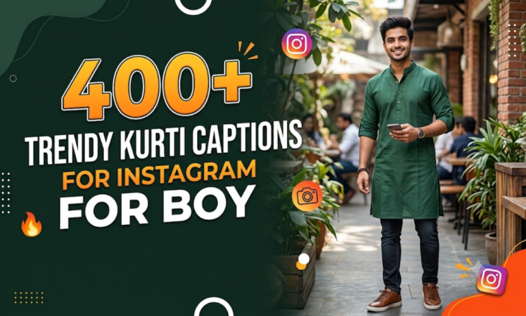400+ Trendy Kurti Captions for Instagram
