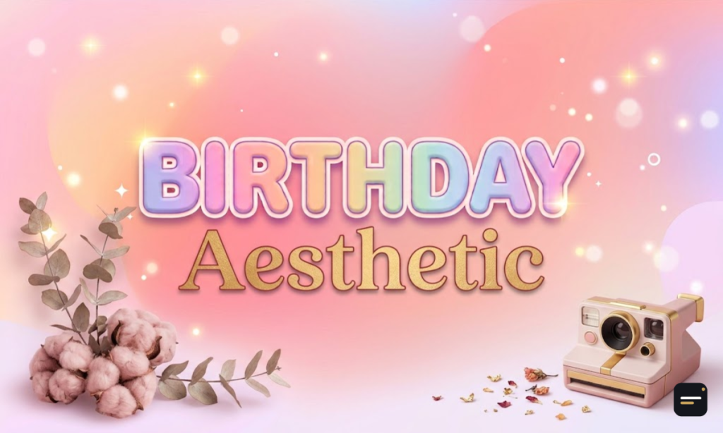 Aesthetic Birthday Captions