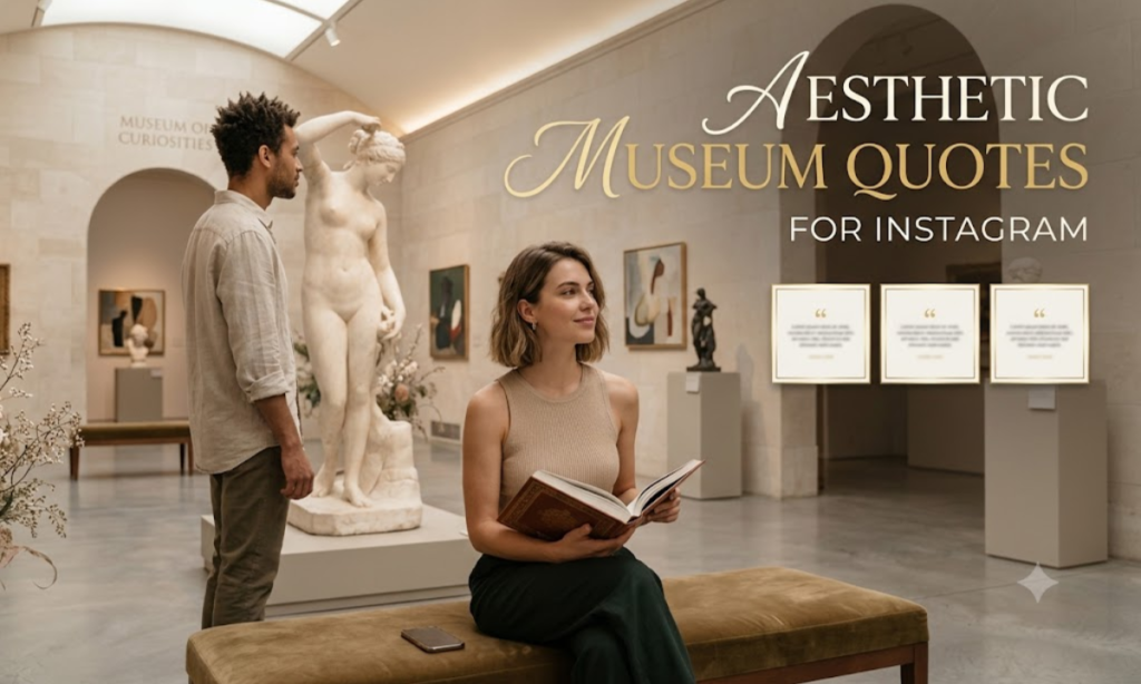 Aesthetic Museum Quotes for Instagram
