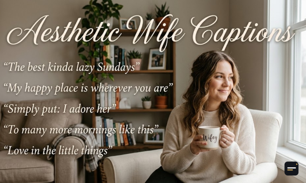 Aesthetic Wife Captions