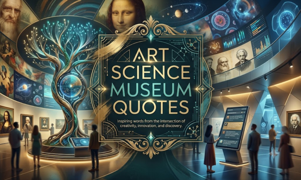 Art Science Museum Quotes