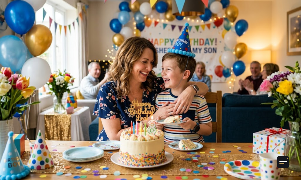 Birthday Wishes Mother Son