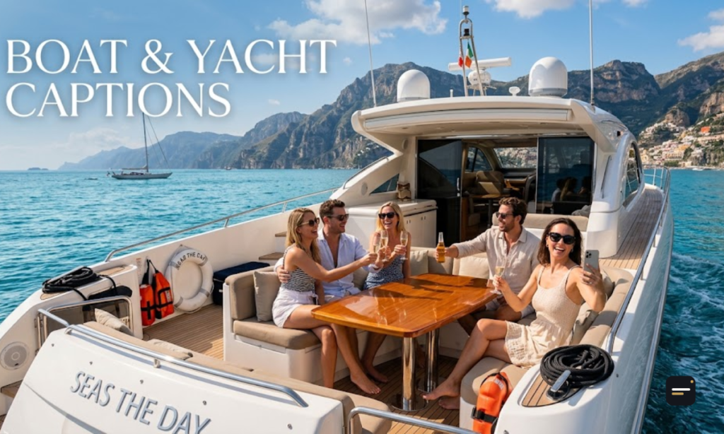 Boat & Yacht Captions