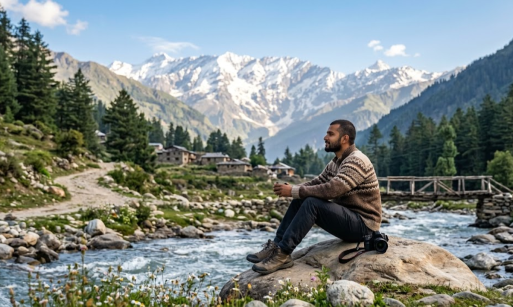 Caption for Manali Photos