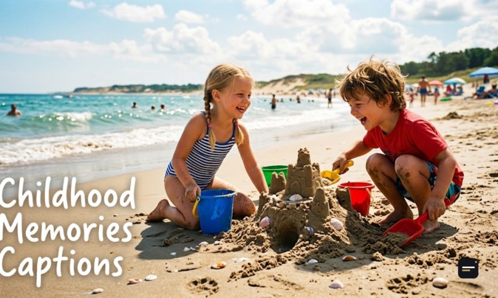 Childhood Memories Captions