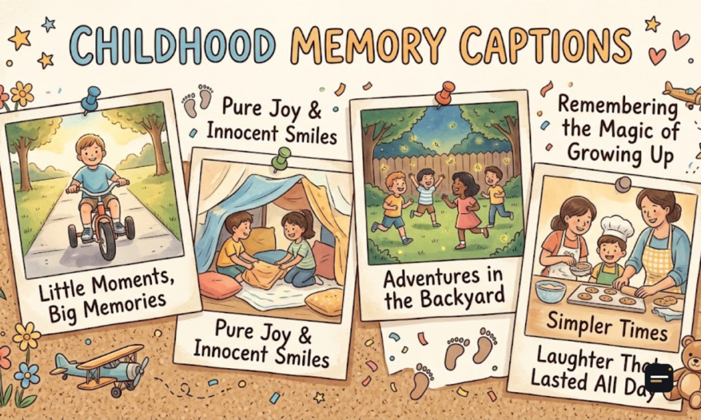 Childhood Memory Captions