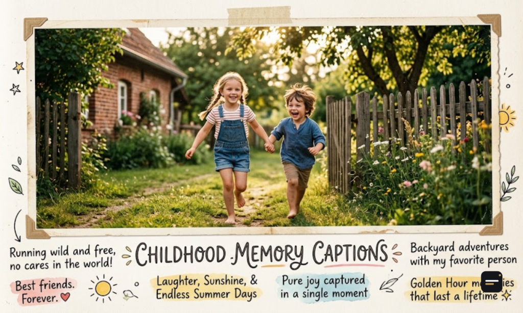 Childhood Memory Captions 