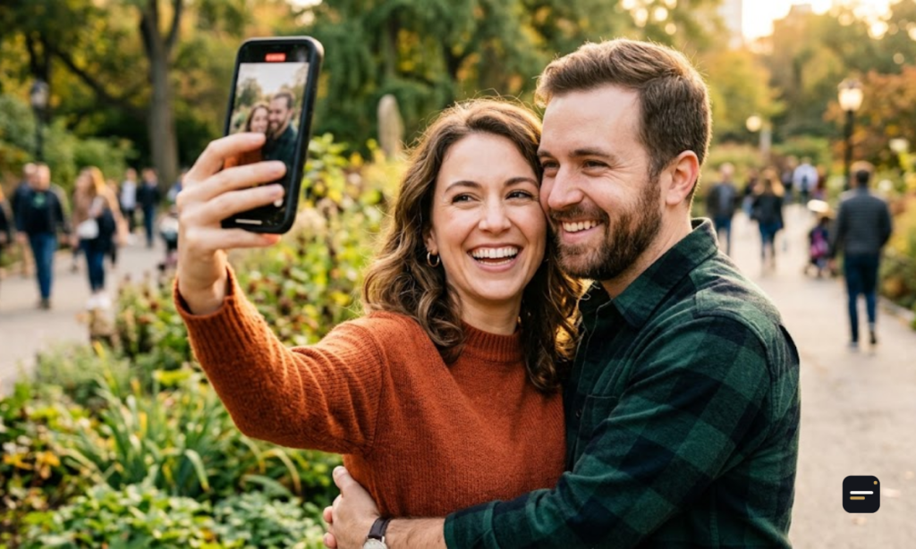 Couple Selfie Caption