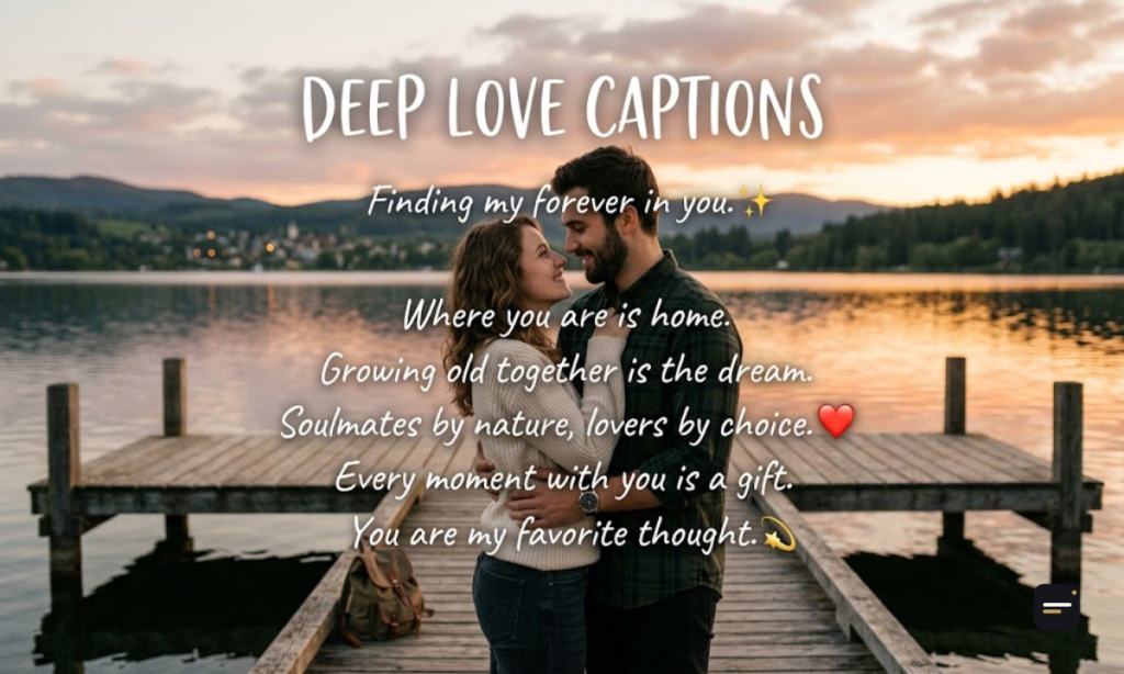 Deep Love Captions