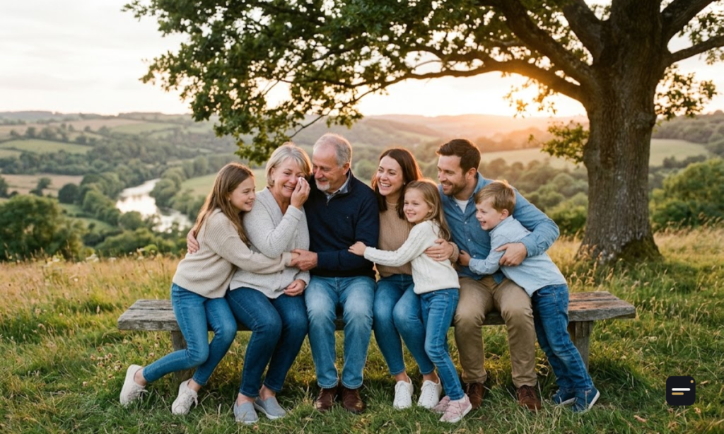 Emotional Family Captions