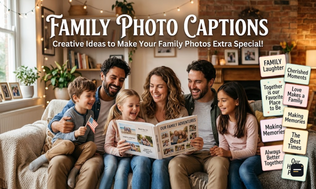 Family Photo Captions