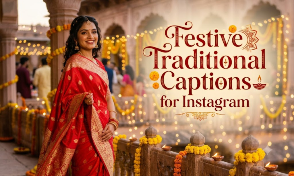 Festive Traditional Captions for Instagram