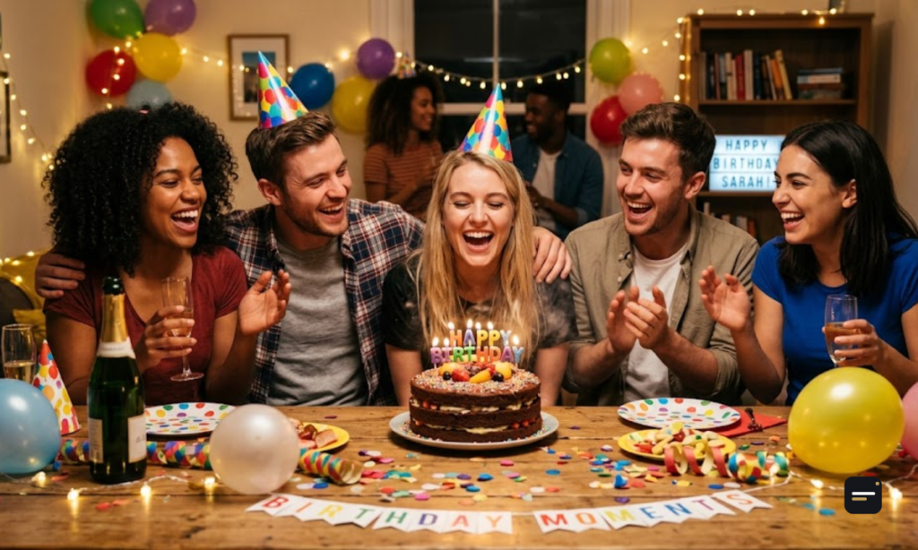 Friends Birthday Moments