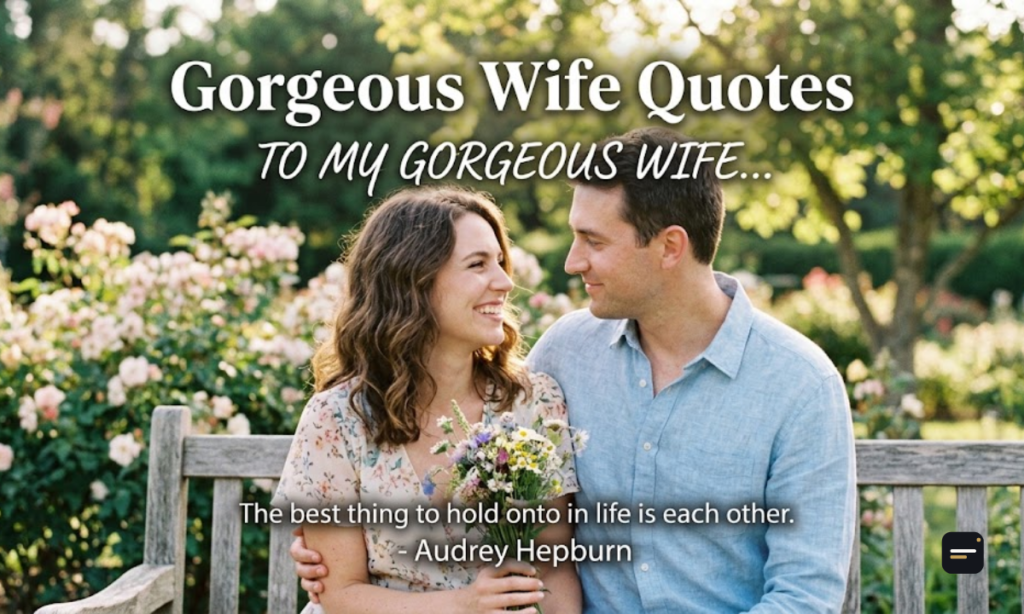 Gorgeous Wife Quotes