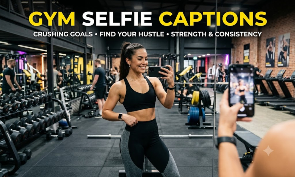Gym Selfie Captions