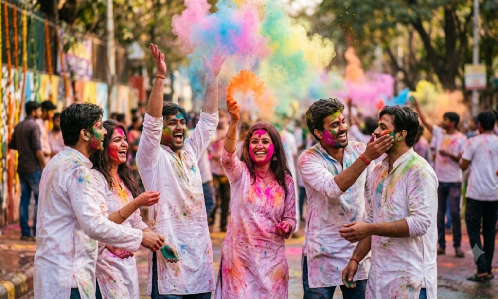 Happy Holi Captions