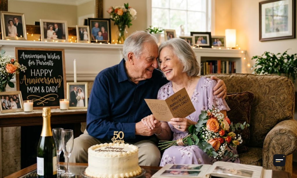 Heart Touching Anniversary Wishes for Parents