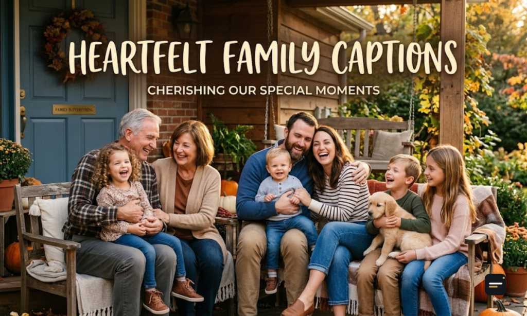 Heartfelt Family Captions