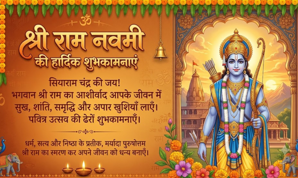 Heartfelt Ram Navami Wishes in Hindi