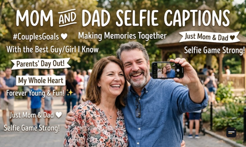 Mom and Dad Selfie Captions