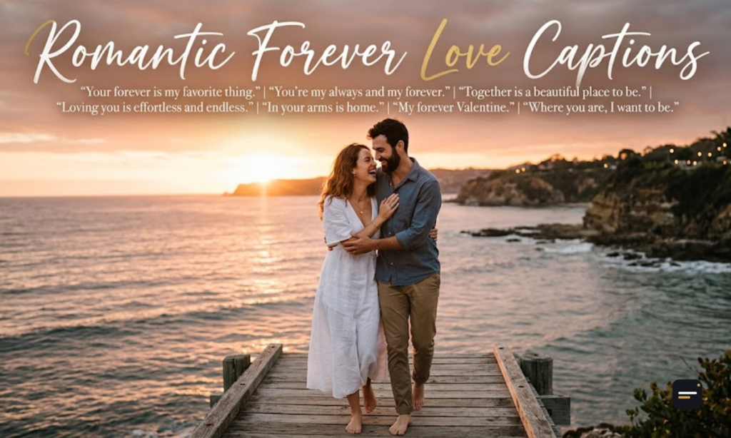 Romantic Forever Love Captions
