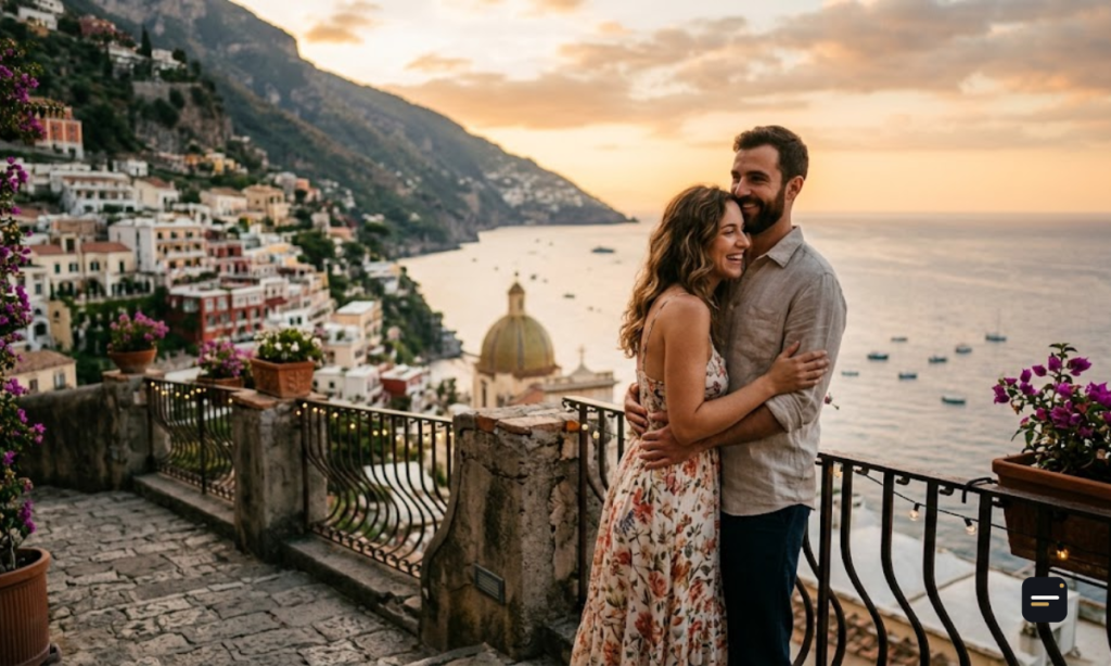 Romantic Travel Captions