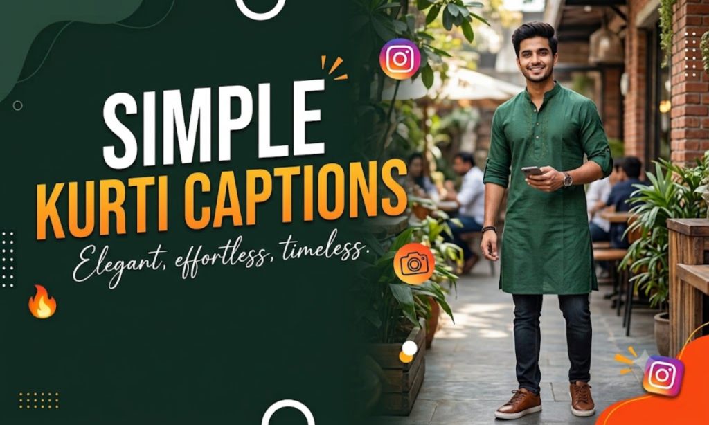 Simple Kurti Captions for Instagram